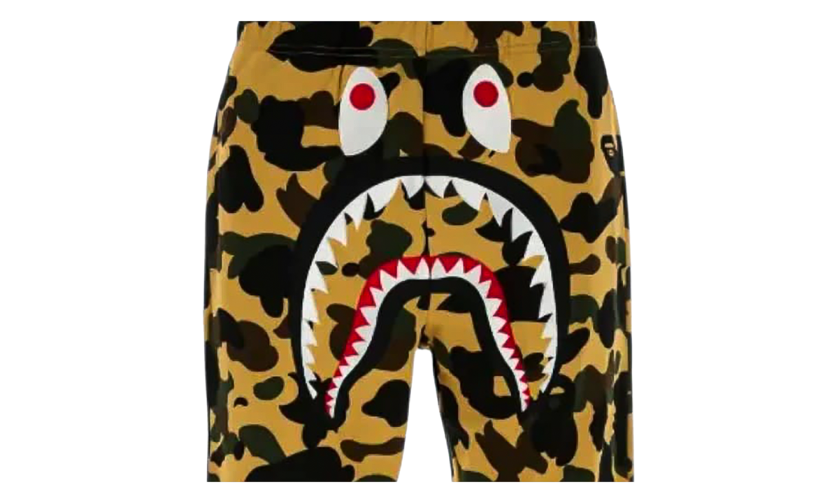 1st Camo Shark Sweatpants "Yellow" 1K8 015 2008 YELLOW