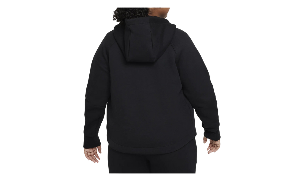 Sportswear Tech Fleece Full-zip Hoodie (Extended Size) GS "Triple Black" FD2980