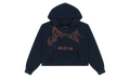 Cropped Hoodie "Navy" SP5der649