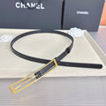 CC Métiers d’art 2026 1.5cm Black Belt Leather 211433