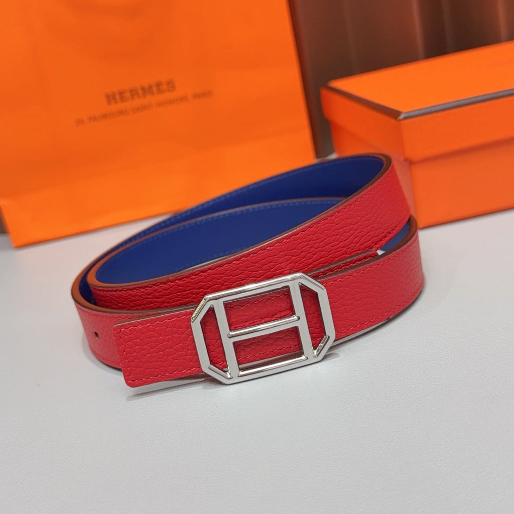 HM Reversible 2.5cm Belt Leather 212400