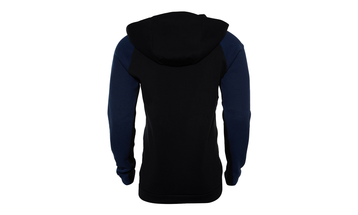 Tech Fleece Half Zip Hoodie "Obsidian Heather / Black" 884892 451