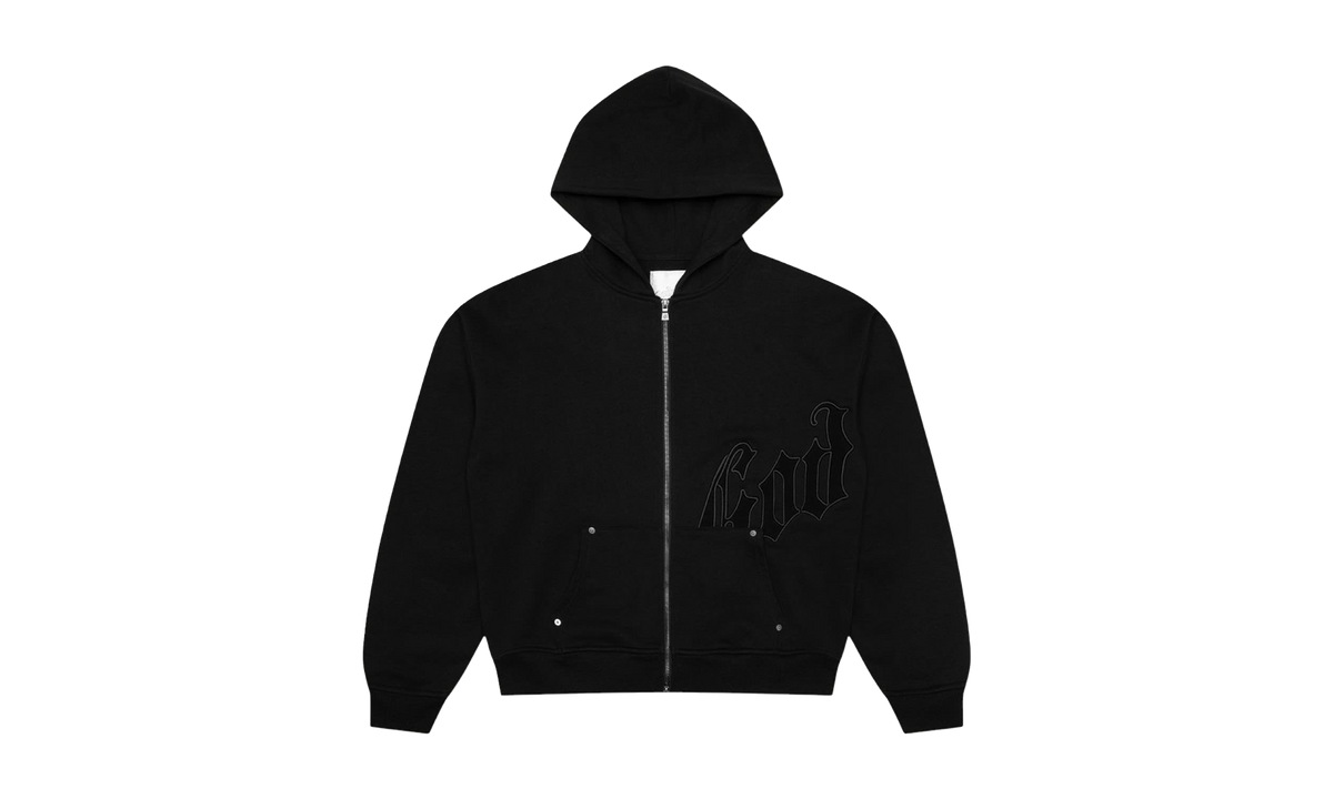 OG Logo Hoodie "Double Black" T6BLY9FM