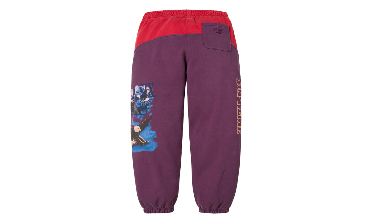 MM6 Maison Margiela Eagle Sweatpant "SS26 - Purple" SU27197