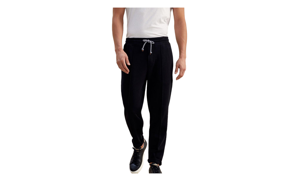 Drawstring Gym Sweatpants "Black" BRUN724