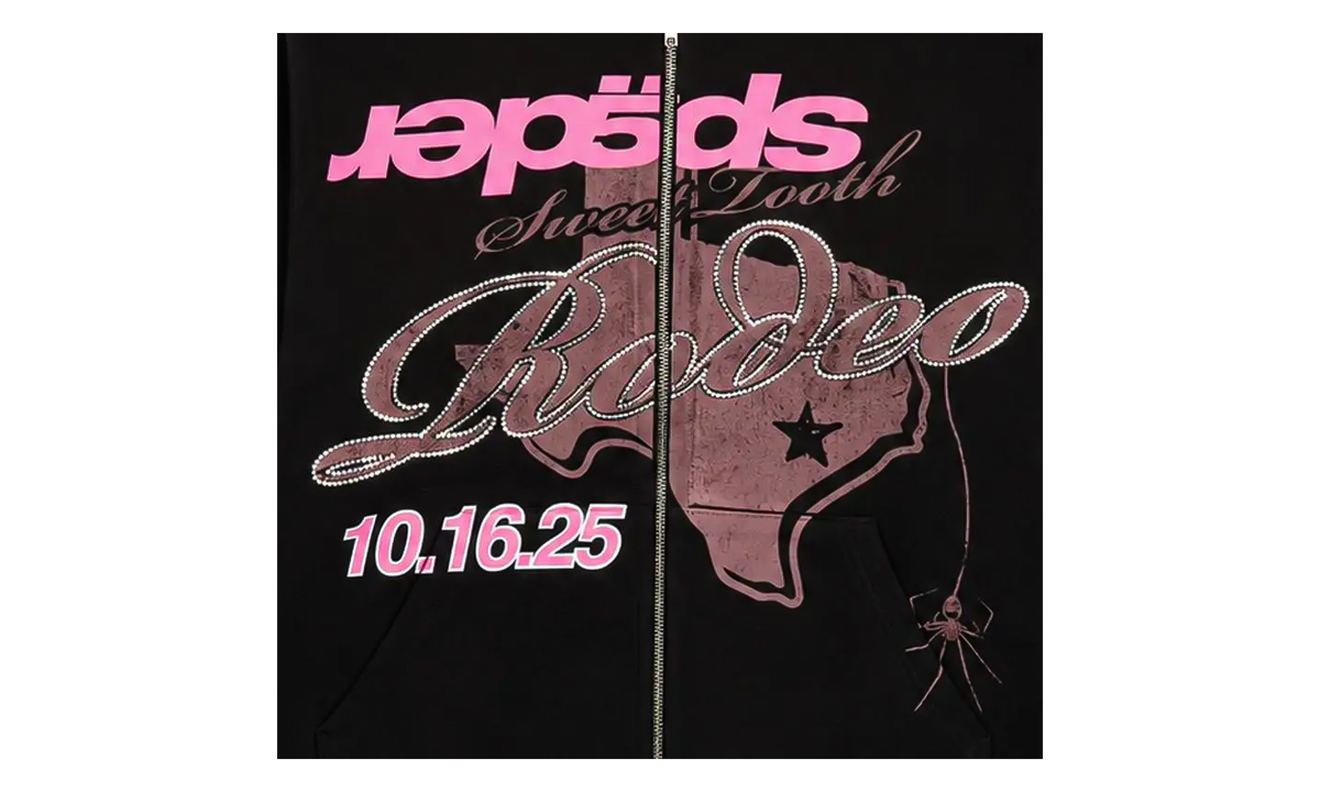 RodeoTexas Zip Hoodie "Black" SP5der583