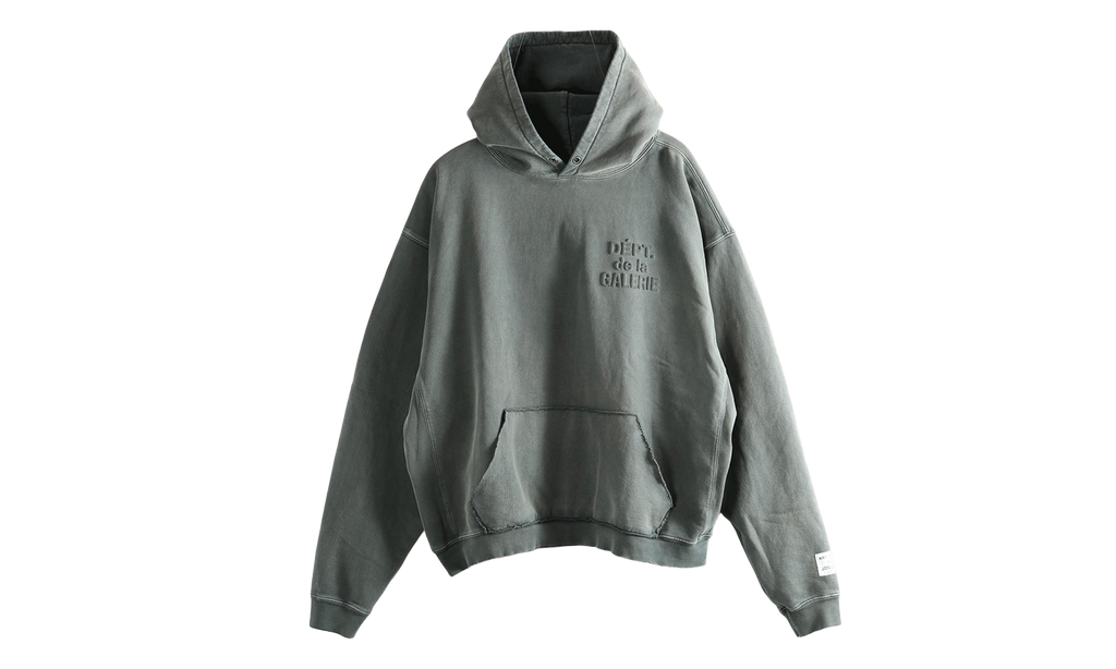 Embossed Hoodie "Graphite" GD094