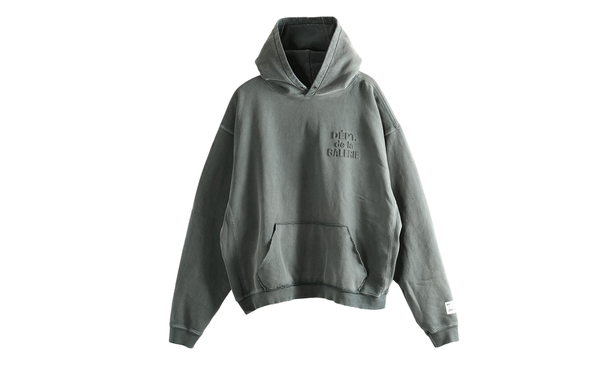 Embossed Hoodie "Graphite" GD094