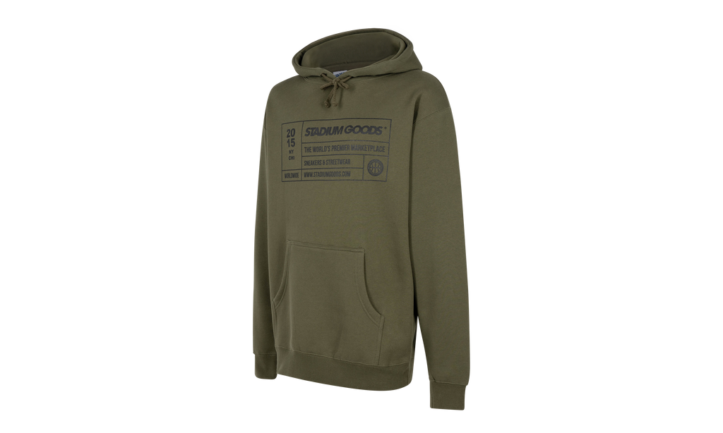 Shoe Box Hoodie "Olive" SGS0557
