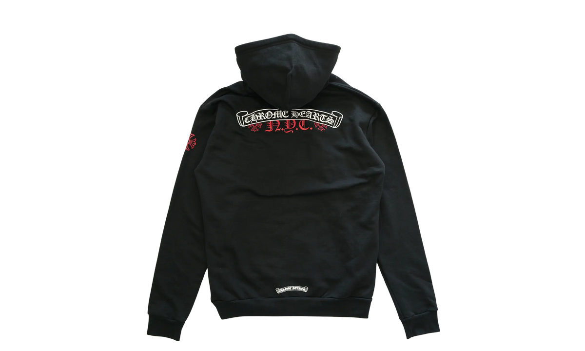 NYC Scroll Zip Up Hoodie "Black" CHRM0537