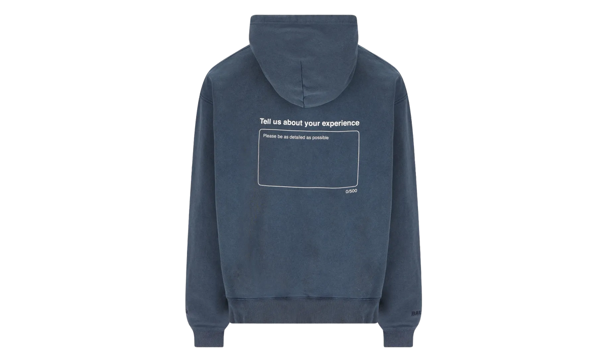 Oversized Drawstring Hoodie "Washed Navy" 858143 TTVL5 8806