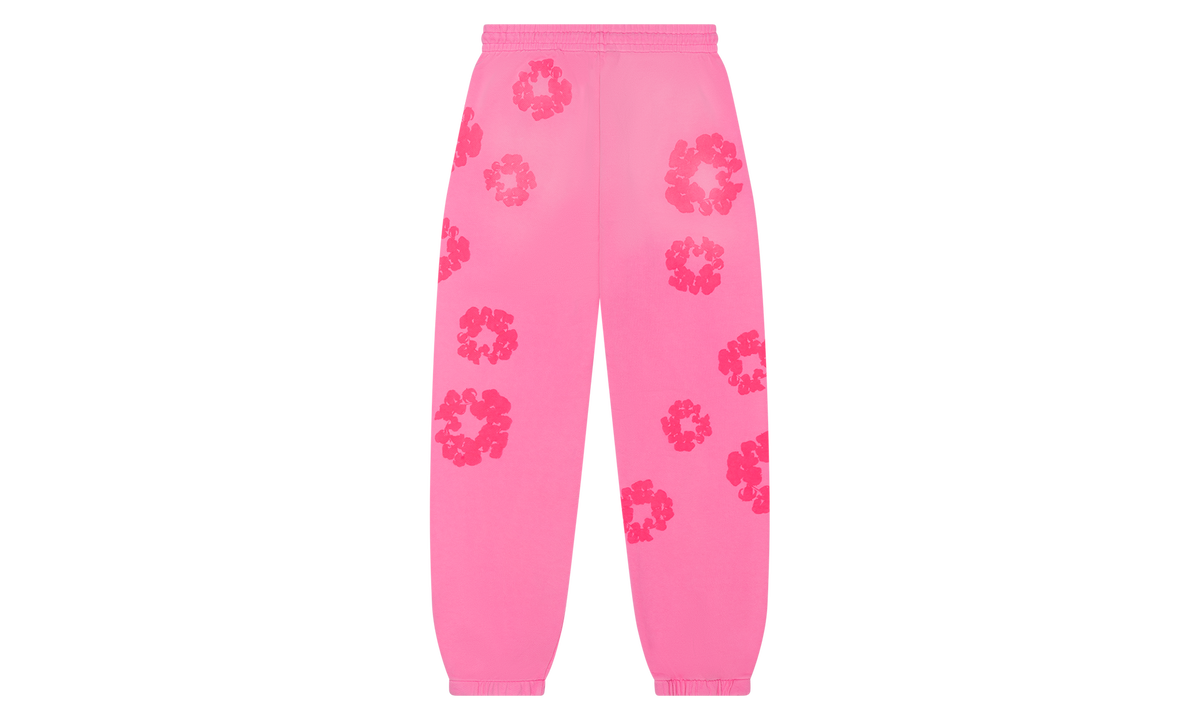Mono Cotton Wreath Sweatpants "Pink" DT108