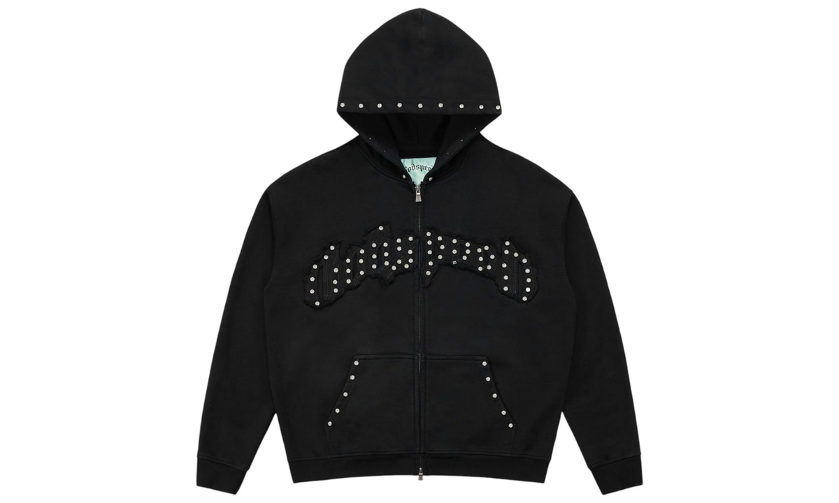 Symmetric Studded V2 VVS Hoodie "Black" NQ9TDBSS