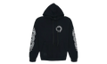 Horse Shoe Floral Pullover Hoodie "Black" CHRM0573