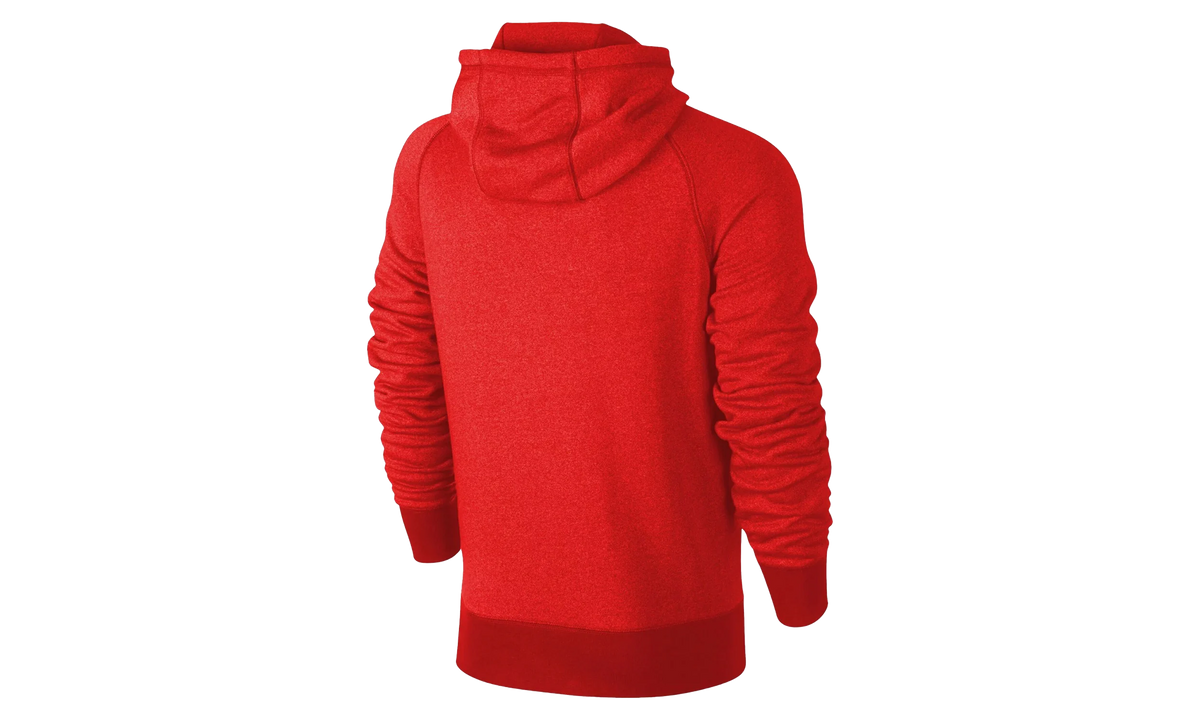 Shoebox Full-zip Hoodie "RED / ORANGE" 727395 657