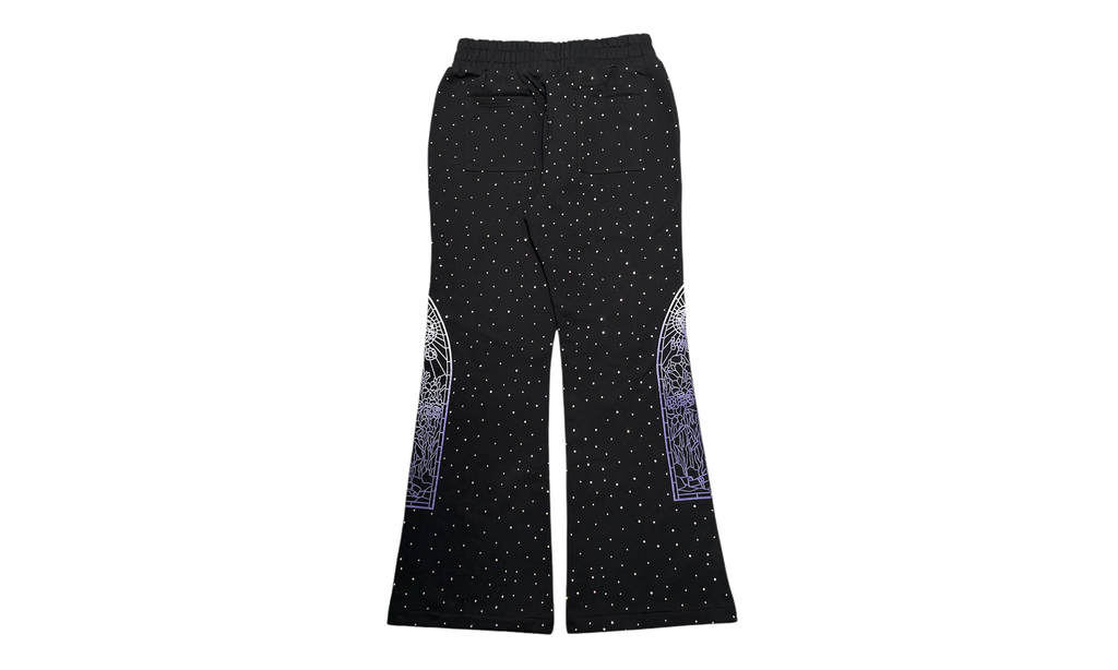 Rhinestone Sweatpants "Black" WDWBMBRSC