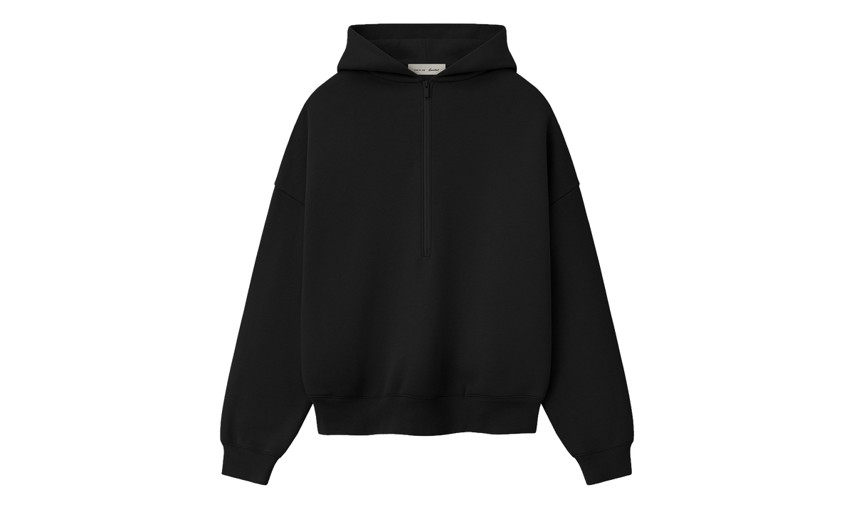 Property Lounge Half Zip Hoodie "Black" 192SP266911F