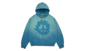 Peace Wreath Knockout Zip Hoodie "Blue" DT864