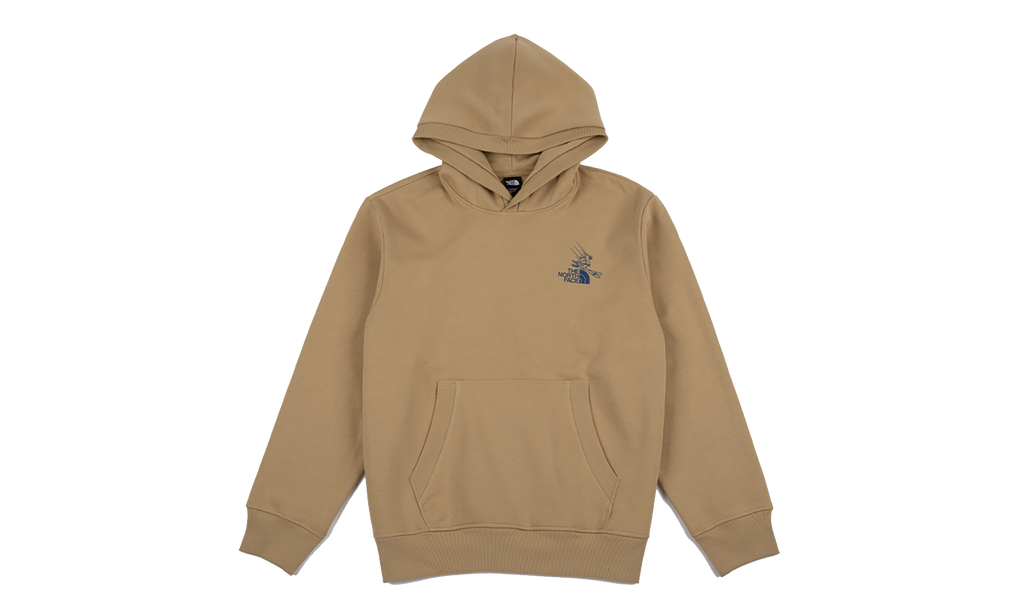 Mountain Celebration Relaxed Hoodie "Khaki Stone" NF0A8GB9LK5