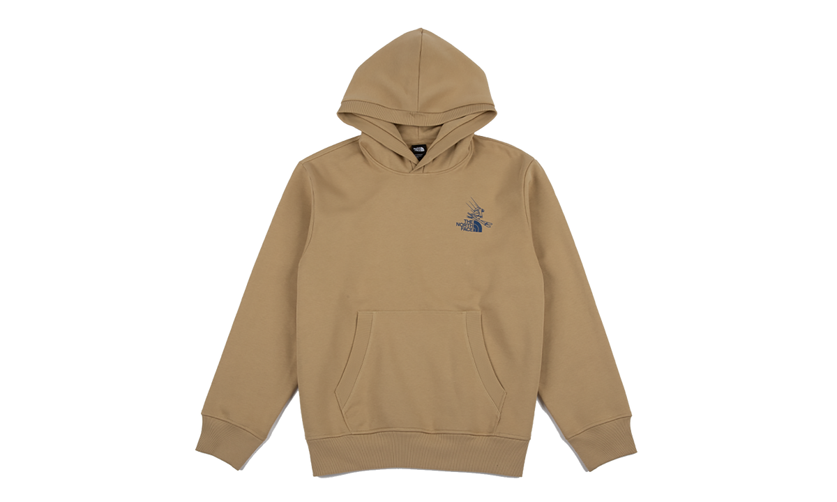 Mountain Celebration Relaxed Hoodie "Khaki Stone" NF0A8GB9LK5