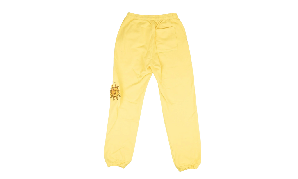 Born Unwanted Embroidered Sweatpants "Yellow" 90SK-1001