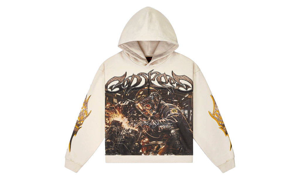 Steel Sharpens Steel Hoodie "Bone" GS571