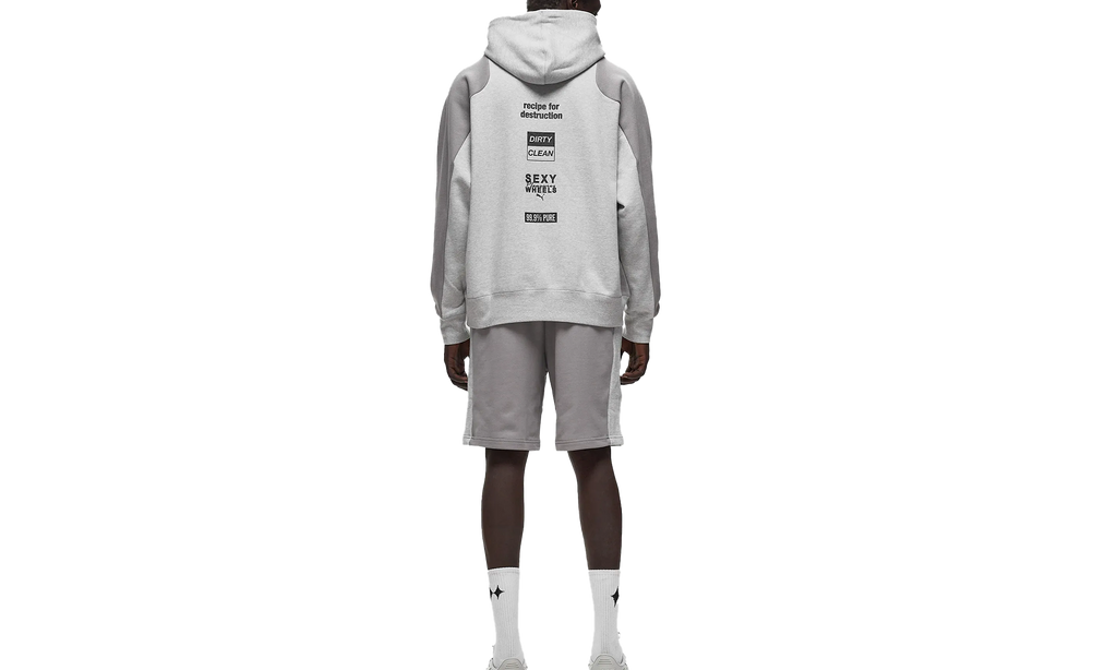 HOODIE "PLEASURES -Gray" 624094 04
