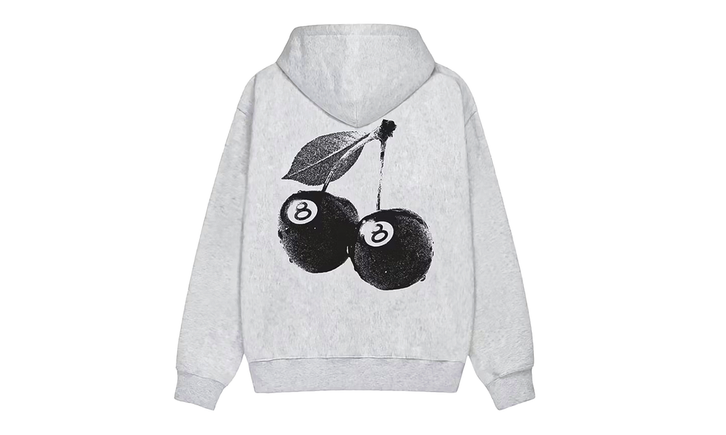 Cherries Hoodie "Ash Heather" STUS450