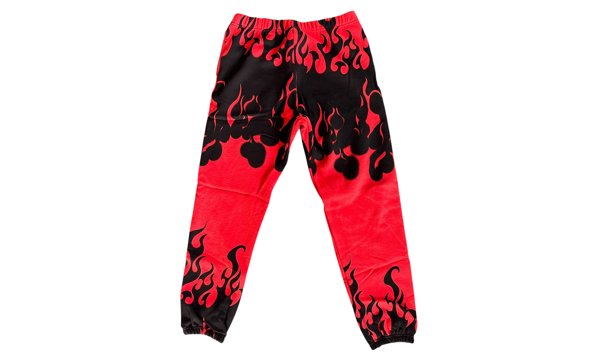 Flame Sweatpants "Red & Black" GD260