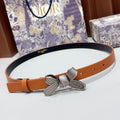 CD 2026 Bow Belt 2.0cm Grain Cowhide