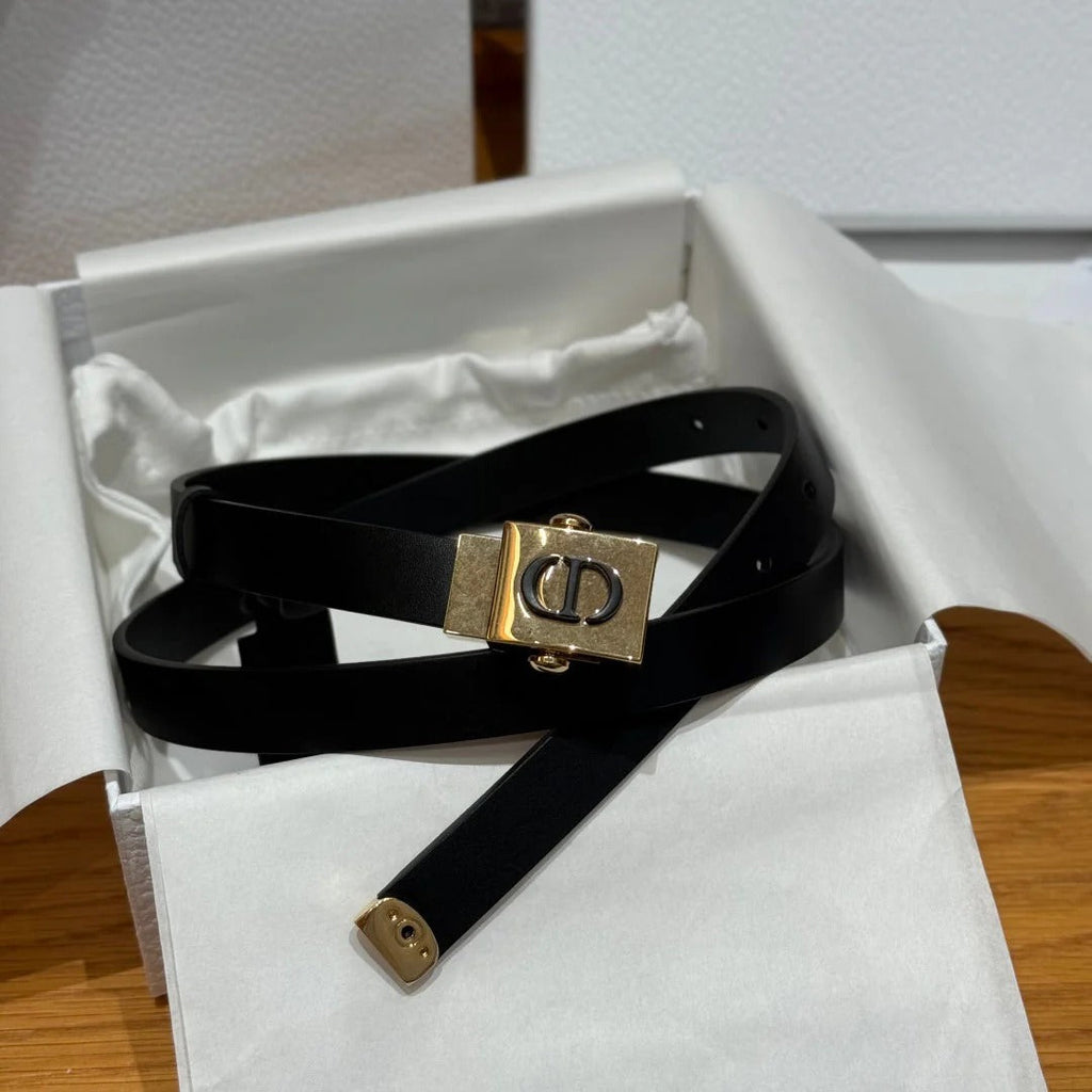 CD 2026 Montaigne Treasure Belt 20mm Smooth Calfskin