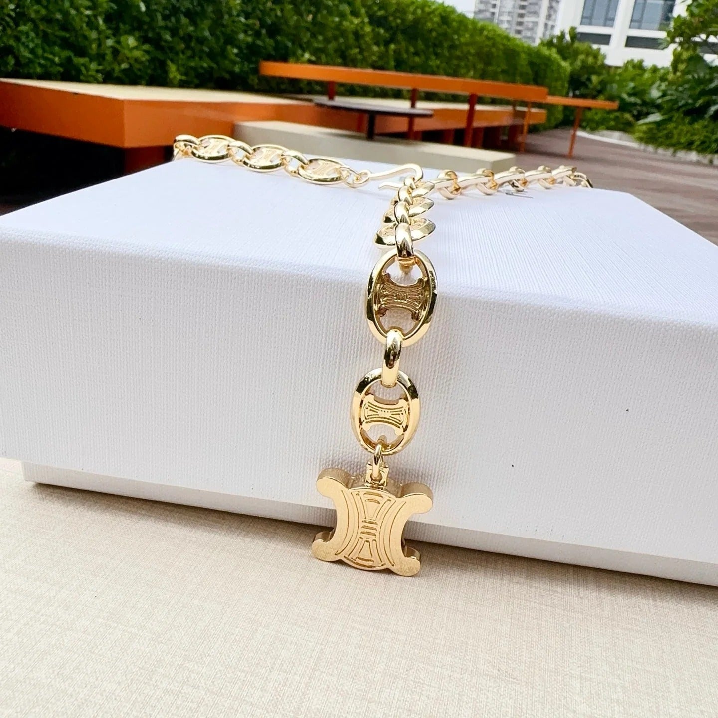 CL 2026 Gold Metallic Belt