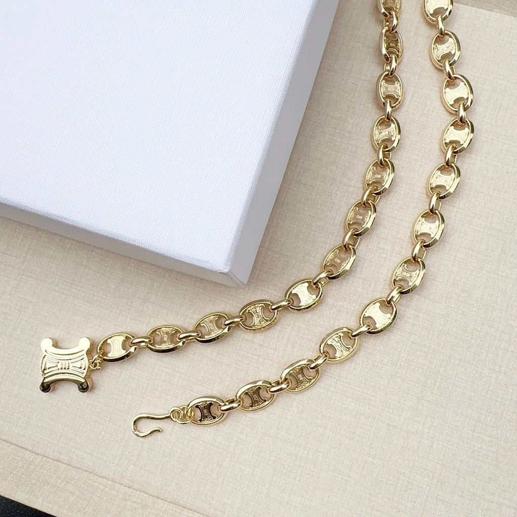 CL 2026 Gold Metallic Belt