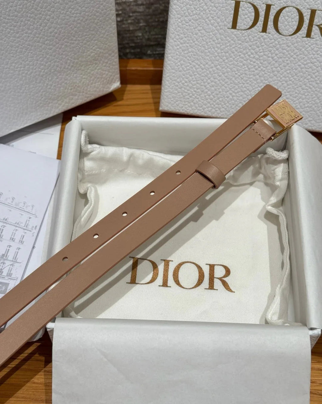 CD 2026 Miss Dior Belt 15mm Smooth Calfskin