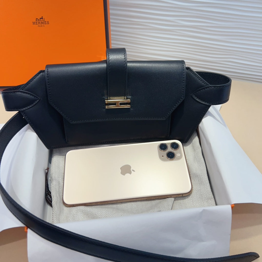 elan pocket 30 belt dark blue bag