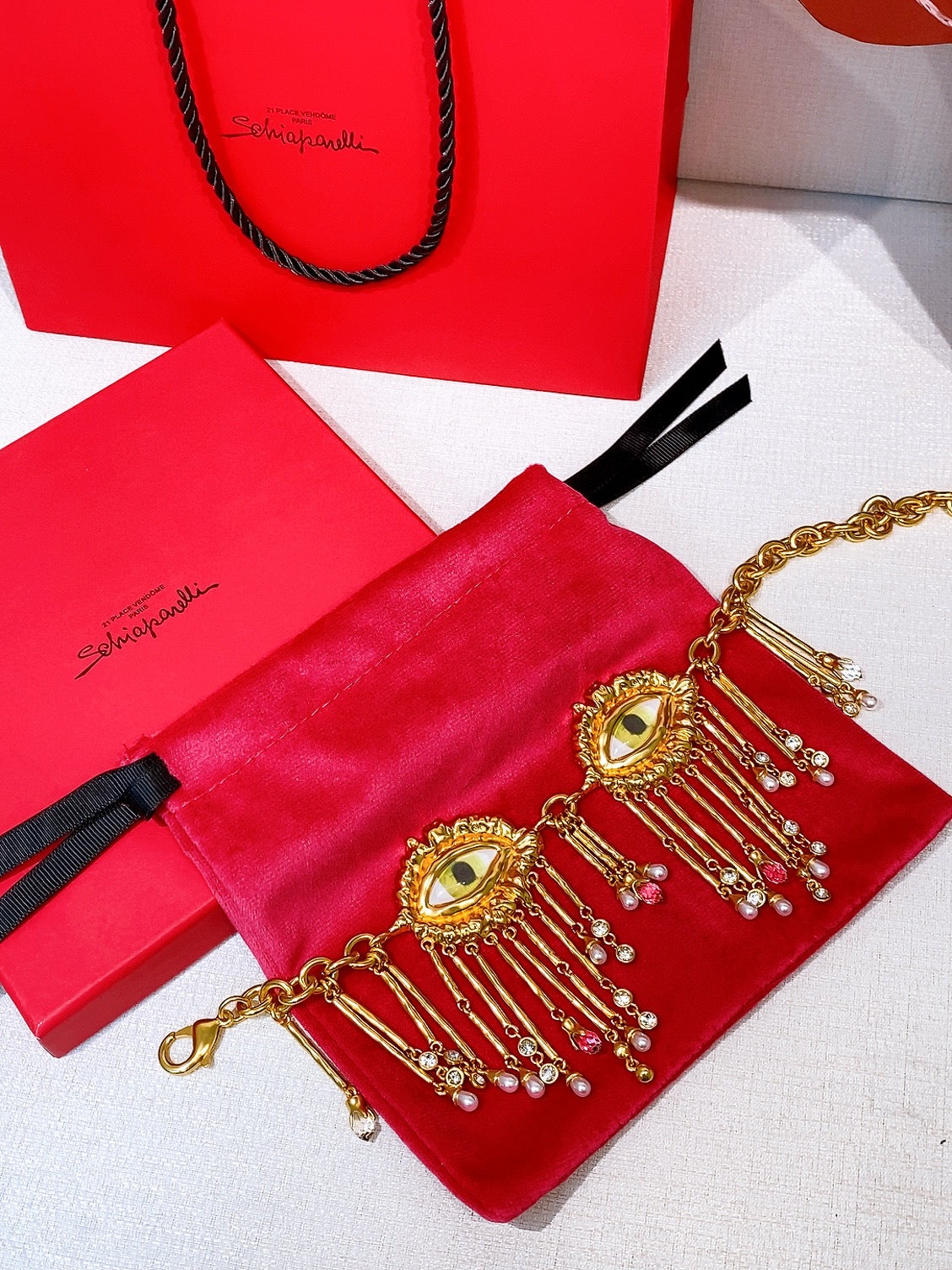 Schiaparelli's Waist Belt Chain Model 202944