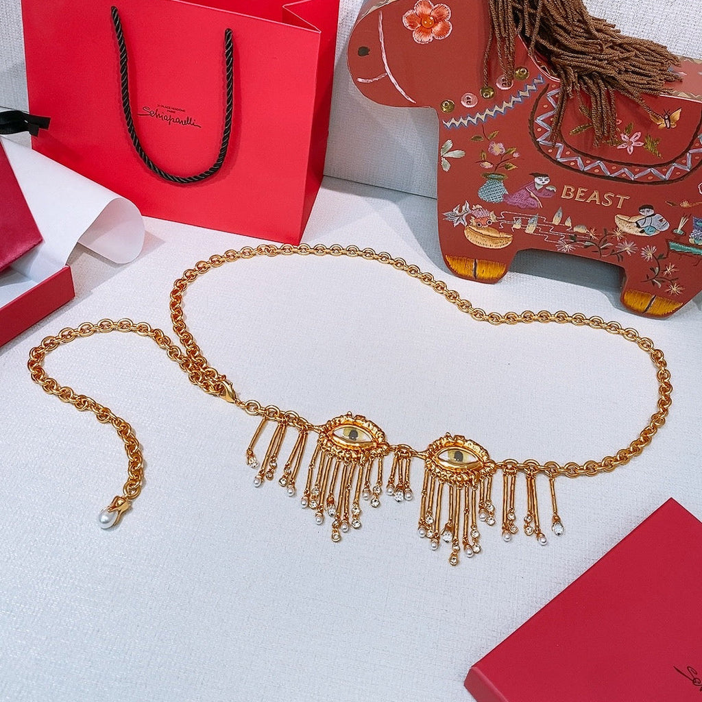 Schiaparelli's Waist Belt Chain Model 202944