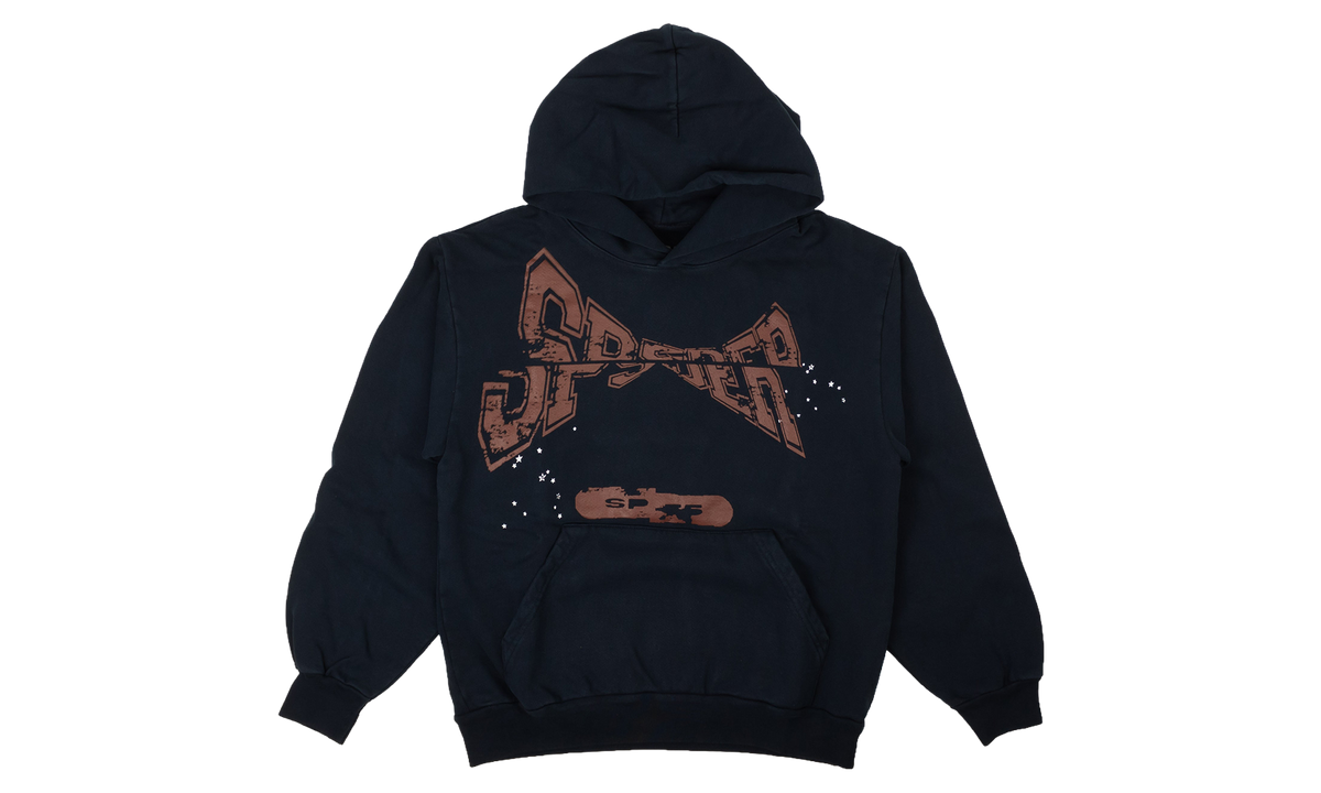 Motocross Hoodie "Navy Blue / Brown" SP5der638
