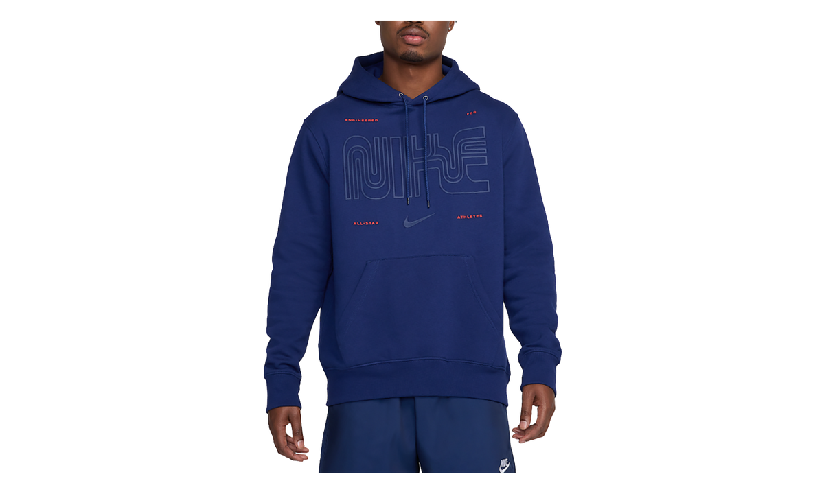 Club Pullover Hoodie "Blue Void / Midnight Navy" HV5065 492