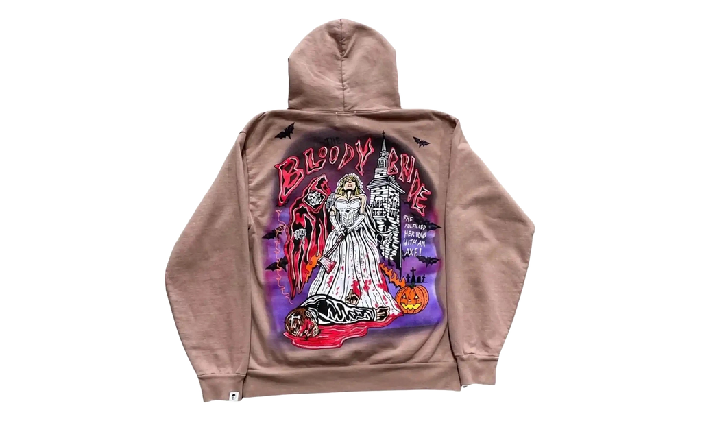 Bloody Bride Hoodie "Brown" WL100