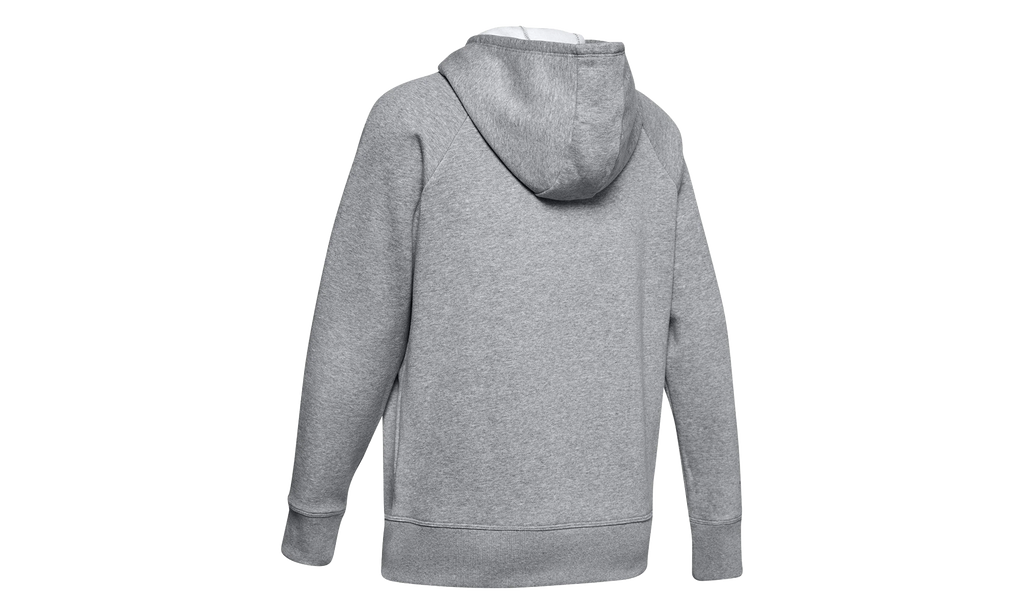 Rival Fleece Sportstyle Hoodie WMNS "Steel Medium Heather / Black" 1348559 035