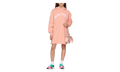Classic Overlogo Girls Hoodie Dress "Pink White" PGDB004F22FLE0013001