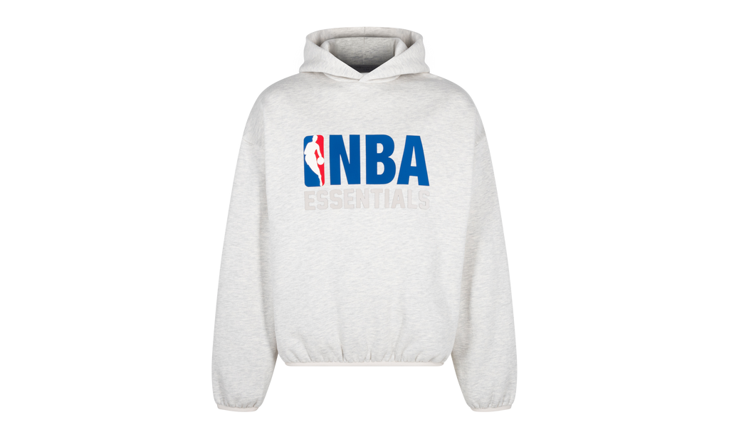 ESSENTIALS HOODIE "NBA - LIGHT HEATHER" 192AL246400F