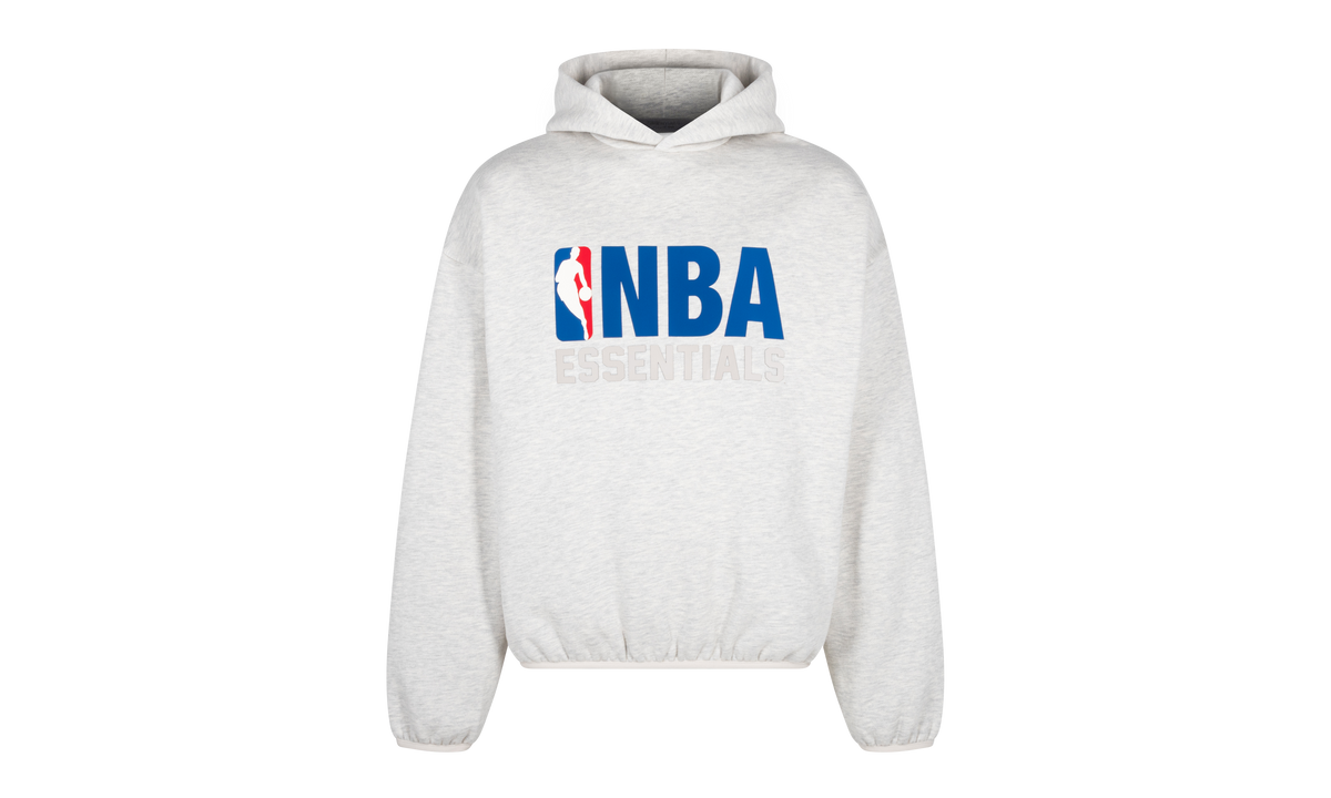 ESSENTIALS HOODIE "NBA - LIGHT HEATHER" 192AL246400F