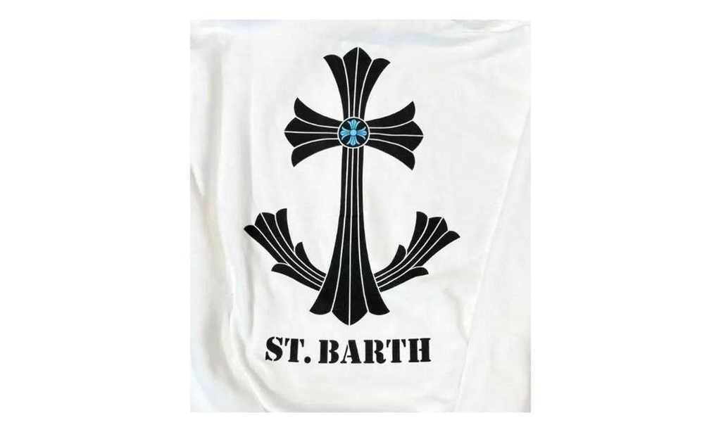 St. Barth's Exclusive Hoodie "White" CHRM1362