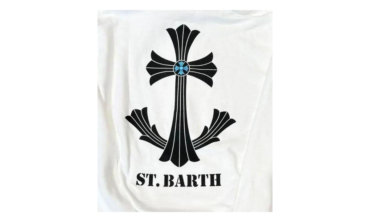 St. Barth's Exclusive Hoodie "White" CHRM1362