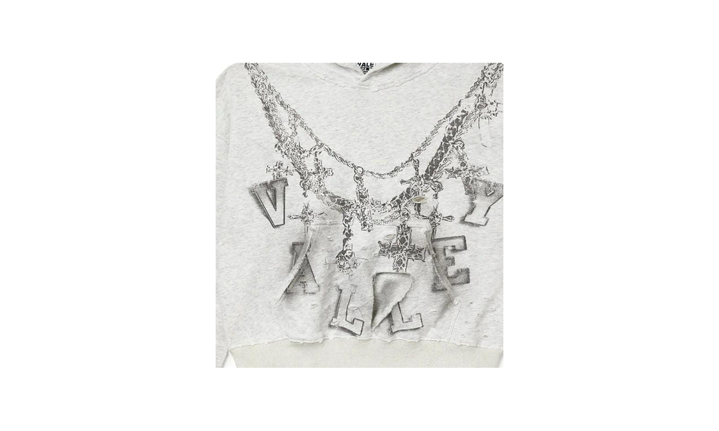 Big Chain Hoodie "Grey" 10066096