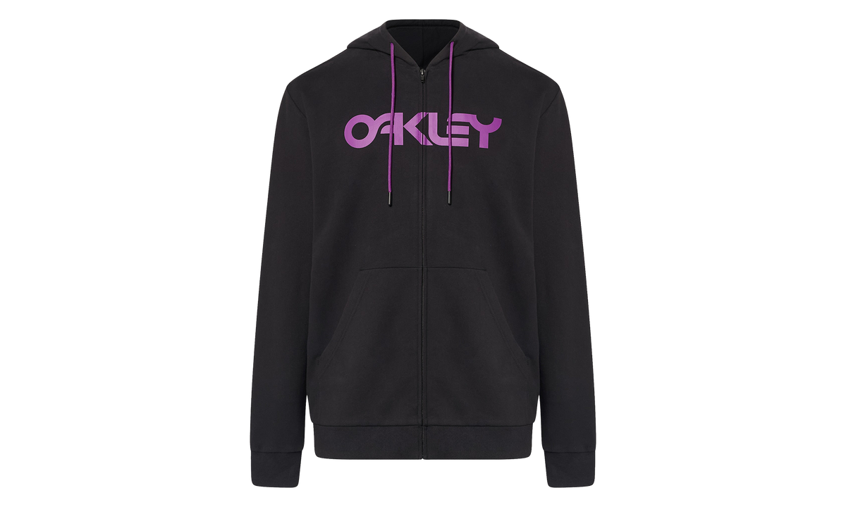 Teddy Full Zip Hoodie "Blackout / Ultra Purple" FOA403057 9EB