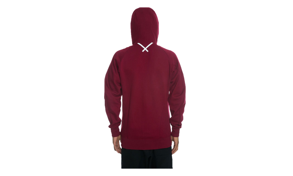 By O Full Zip Hoodie "Burgundy" BS2877
