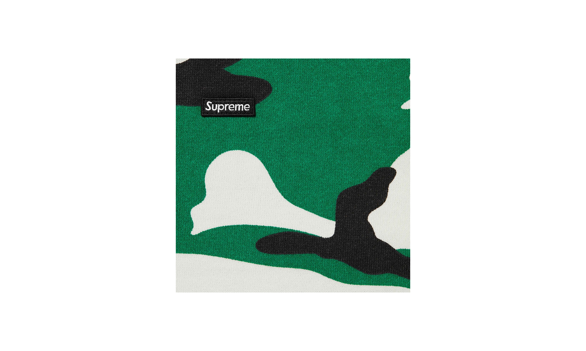 Small Box Zip Up Hoodie "FW25 - Green Camo" SU26618